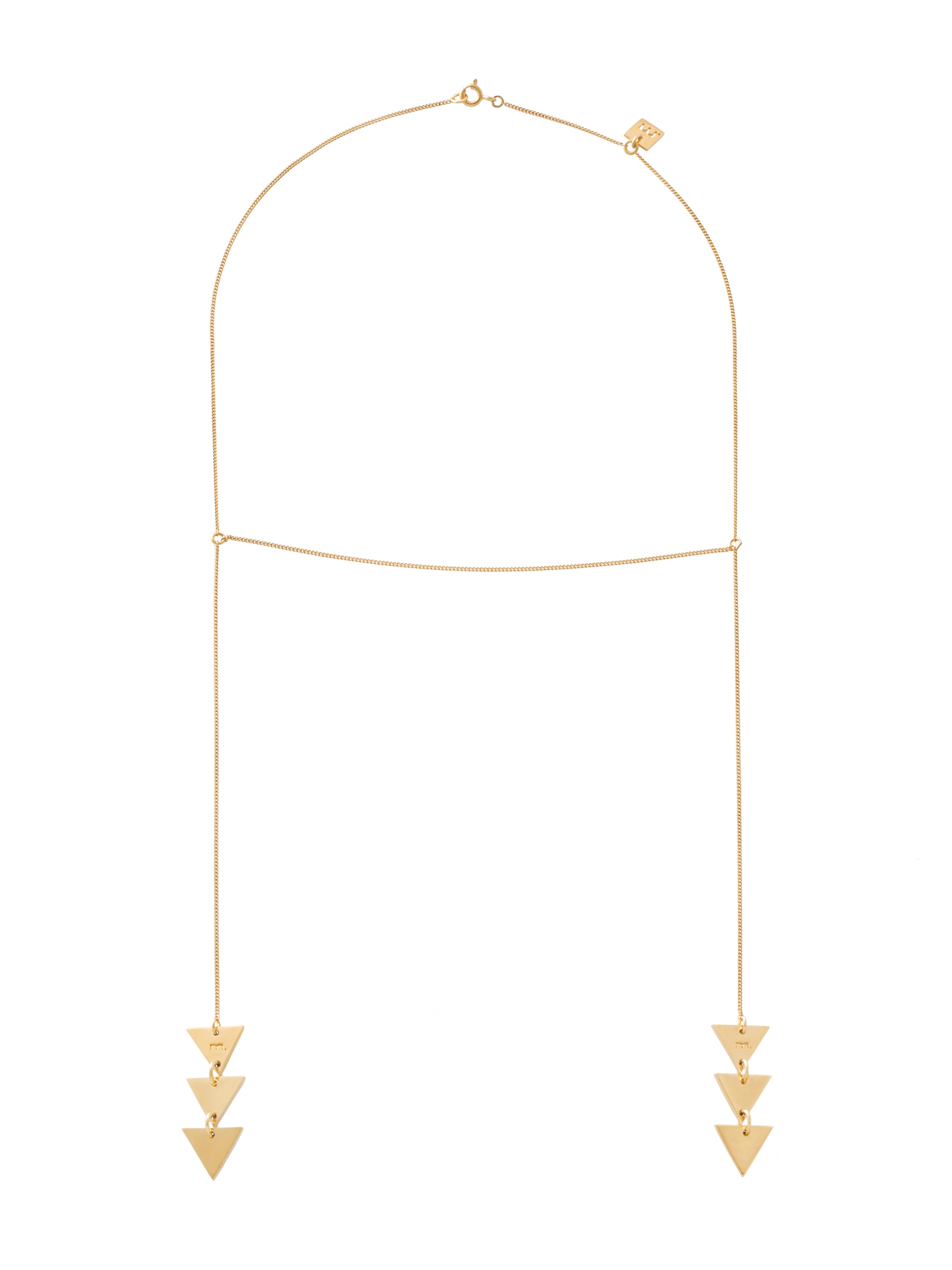 moie złoty naszyjnik boho minimalistyczna biżuteria moie